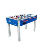 Calciobalilla Senza gettoniera College Pro International Colore Blu Roberto Sport Cod. COLL-PRO-INT-B