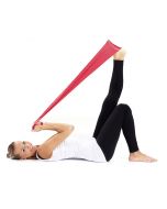 Banda elástica individual de látex azul 2,5 m Soft Red GetFIT