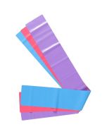 Juego de bandas elásticas 3 piezas Juego de bandas aeróbicas de látex 2,5 mt GetFIT