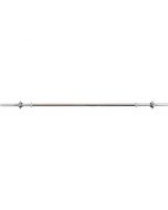 GetFit GF137 barra de pesas cromada 150 cm