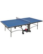 Mesa de ping pong con ruedas Advance Indoor - tapa azul - para interior GARLANDO