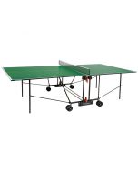 Mesa de ping pong Progress Indoor con ruedas - tapa verde - para interior GARLANDO