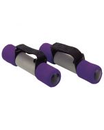 Mancuerna de neopreno con asa 2 x 1 kg GetFit GF116