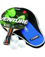 Venture WRB Set Ping Pong 1 raqueta y 3 pelotas + estuche STIGA