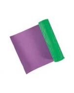 Esterilla de yoga TPE Verde y Morado GetFit cod. GF313-B