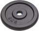 Peso Disco en Hierro Fundido 5 kg Agujero 28 mm TecnoFit Cod. DG5-28mm