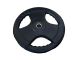Disco Peso Gommato 5 kg 3 Maniglie Foro 30 mm 