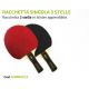 RAQUETA DE PING PONG DE ALTA POTENCIA 3 ESTRELLAS