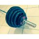 118 kg Kit de pesas olímpicas con barra 220 cm Tecnofit