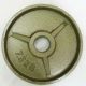 Disco de peso olímpico 7,5 kg gris Ironman - agujero 50 mm