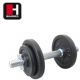 Juego de mancuernas Finnlo + pesas negras 10 kg