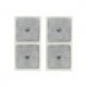 CLIP Cuadrado 4 uds. clip cuadrado / blíster GLOBUS cod. G0829
