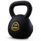 KETTLEBELL de goma ergonómico 20kg Negro ZIVA JOHNSON