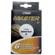 Pack de 6 bolas ABS Master blancas (1 estrella) STIGA