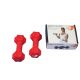 2 mancuernas de neopreno GetFit GF106 de 3 kg