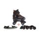 Patines convertibles en en línea y patines de hielo 3 en 1 FLEXWHEEL naranja talla S (de 30 a 33) NEXTREME