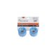 Par de ruedas azules para Skateboard con placa NEXTREME polipropileno / ABS