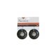 Coppia di ruote nere da 54x30 mm per pattini 2 in 1 REVERSE NEXTREME