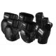 Set de protectores acolchados SENIOR negros para rodillas, codos, muñecas STIGA