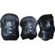 Set di protezioni JUNIOR nero peso utilizzatore da 25 a 50 kg NEXTREME