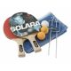 Solara Ping Pong Set 2 raquetas y 3 pelotas + red y red y red (Hobby Line) STIGA