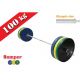 Kit de parachoques Olympic Crossfit Bumper Discos 100 kg con barra 220 cm carga 320 kg