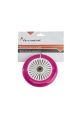 Rueda fucsia diámetro 120 mm en Pvc con rodamientos Abec7 para Scooters Nextreme Cod. GRG-110